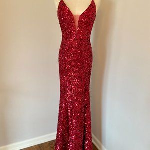 Ellie Wilde Red Dress Sz 0